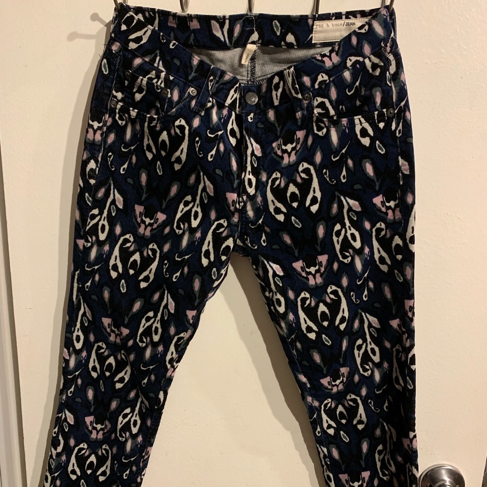 Rag And Bone Corduroy Skinny Jeans - image 1